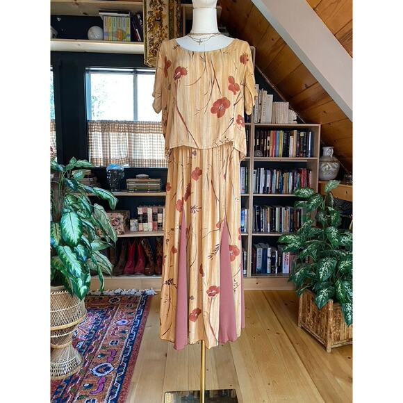 Skirt Set Vintage Floral - Picture 2 of 5